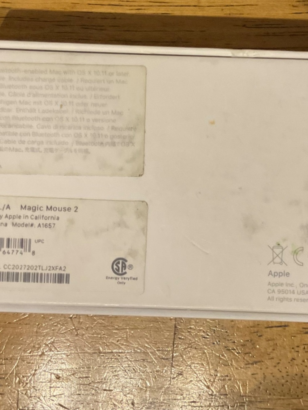 Magic mouse 2 apple - Picture 2 of 2